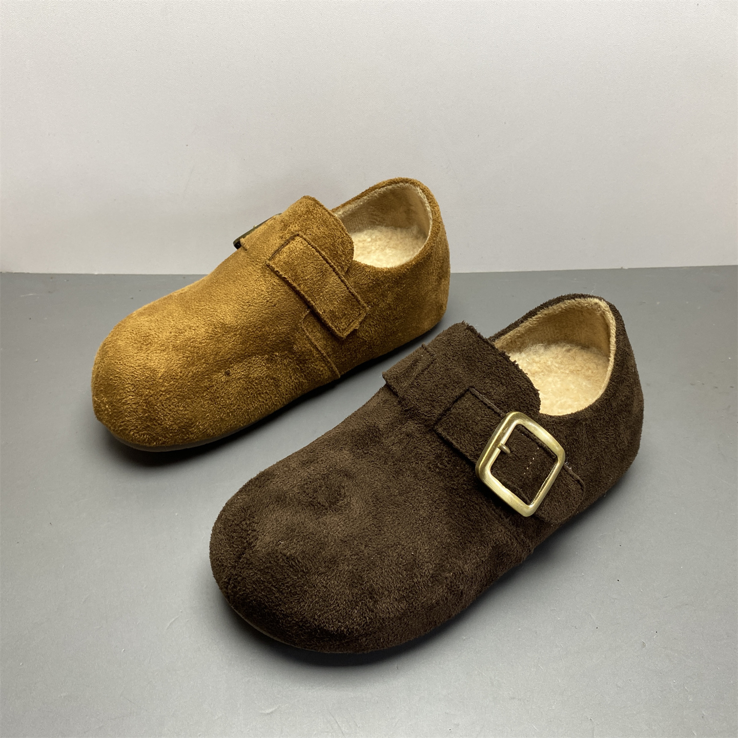 内增高加厚保暖勃肯鞋时尚棉鞋