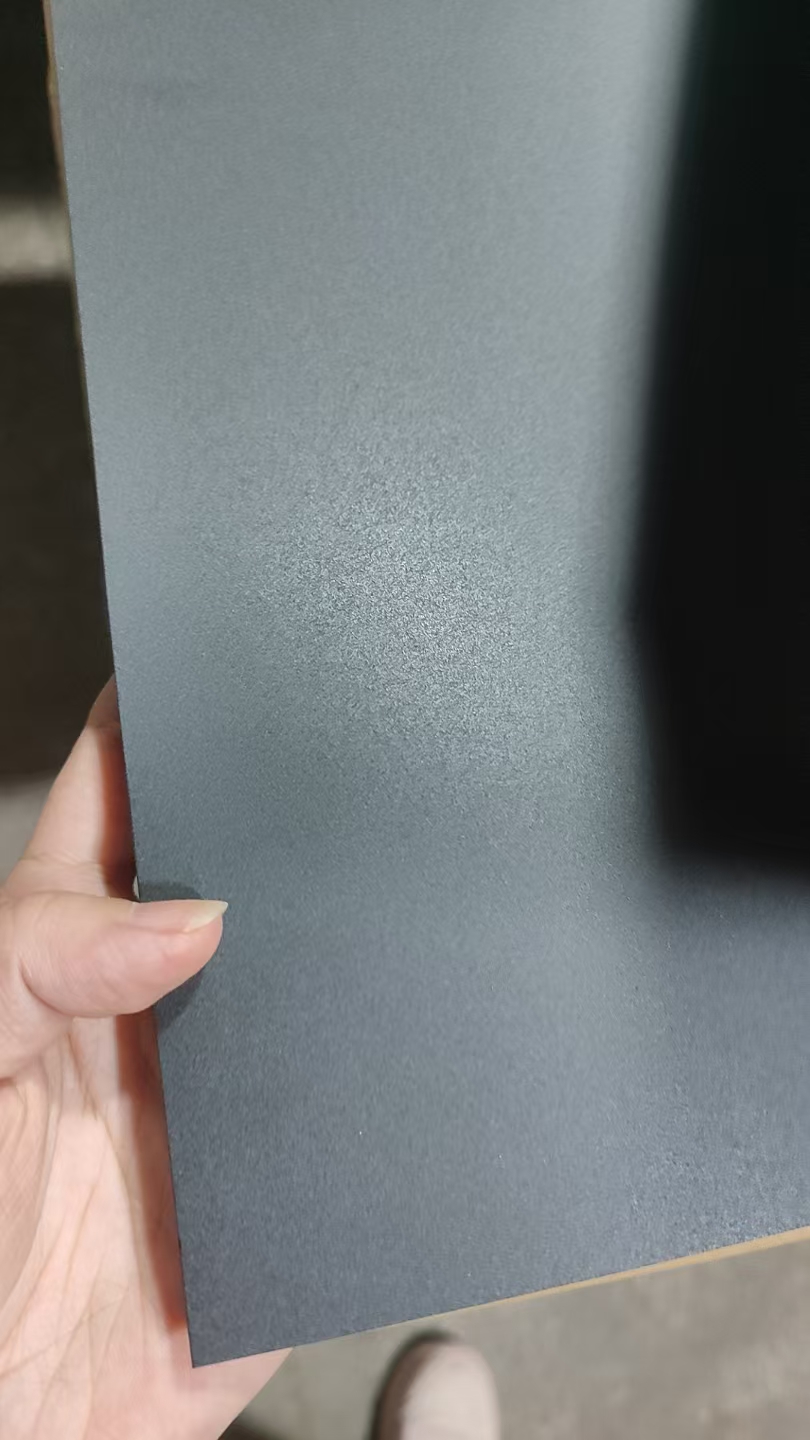 黑色阻燃PC片单面磨砂PC片材