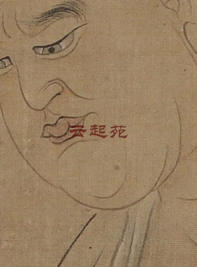 明陈洪绶巴阿喇噶得罗汉像Z高清电子图片166M装饰宣传素材