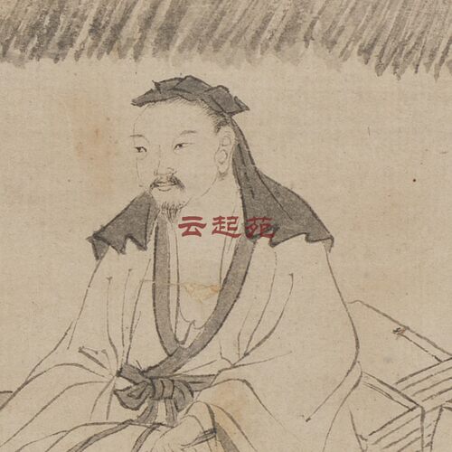 明唐寅西洲话旧图Z高清电子图片359M装饰宣传素材