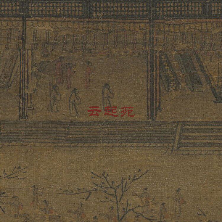 宋马远华灯侍宴图Z2高清电子图片131M装饰宣传素材