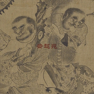 宋李公麟摹阎立本职贡图J高清电子图片1.07G装饰宣传素材
