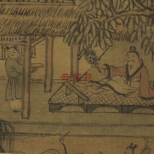 元王蒙夏山高隐图Z二高清电子图片352M装饰宣传素材