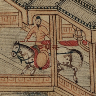 宋佚名明皇幸蜀图Z高清电子图片390M装 饰宣传素材