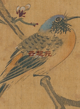 明周之冕四时花鸟图J高清电子图片358M装饰宣传素材