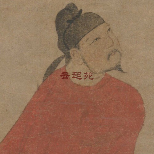元赵雍挟弹游骑图Z高清电子图片697M装饰宣传素材
