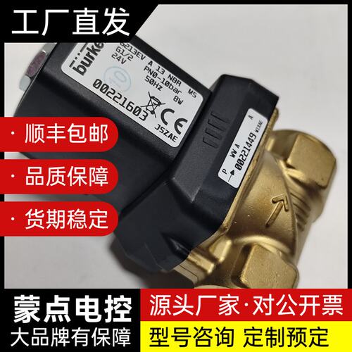 221603 德国burkert宝帝6213型0022160询价