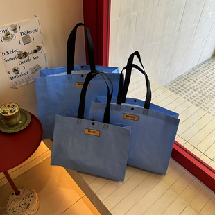 编织手提袋定制logo服装店袋子定做环保袋购物袋广告袋手提袋