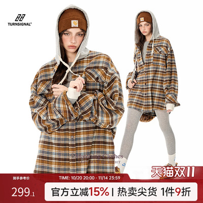 TurnSignal潮牌衬衫外套女