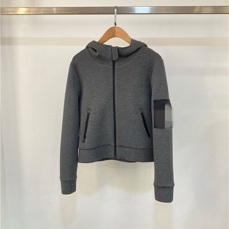 2025秋冬新连帽撞色拼接袖口太空棉舒适保暖百搭外套,女装/女士精品,短外套,淘宝优惠券,粉丝福利购,淘宝优惠卷