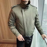 22010-P265羽绒服男士秋冬新款90白鸭绒M充绒量130大一码，男装羽绒服，电商B333