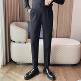 XK5522-P88西裤男士秋冬新款纯色百搭长裤子商务休闲裤子，男装西裤，电商B333