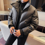 M5517-P208棉衣男士冬季加厚棉服短款立领面包服，男装棉衣，电商B333
