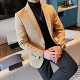 XF1051-P175西装外套男士一粒单排扣西服双开叉商务休闲时尚，男装西服，电商B333