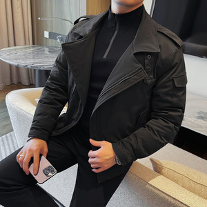 22010-P265 羽绒服男士秋冬新款 90白鸭绒 M充绒量130大一码，男装羽绒服，电商B333