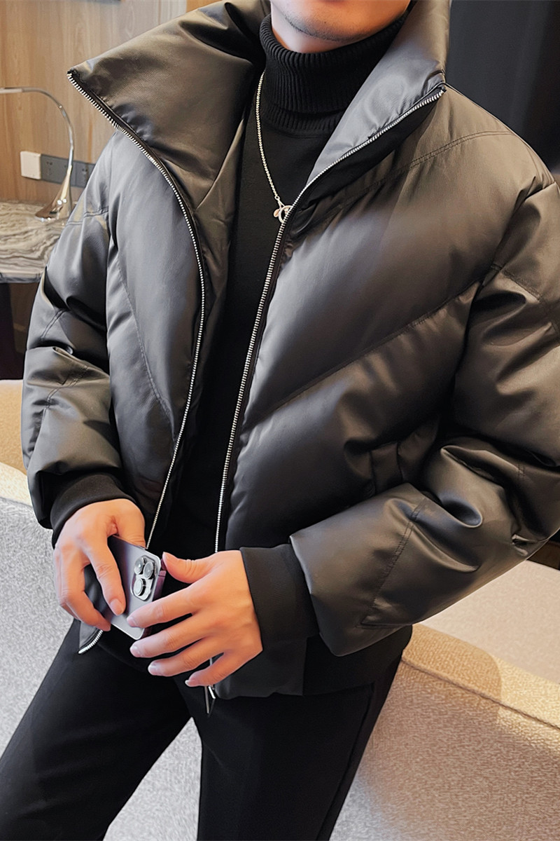 M5517-P208棉衣男士冬季加厚棉服短款立领面包服,男装棉衣,电商B333