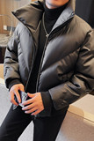 M5517-P208棉衣男士冬季加厚棉服短款立领面包服，男装棉衣，电商B333