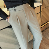 K8100-P108西裤男士秋冬休闲裤修身潮流百搭裤子，男装西裤，电商B333