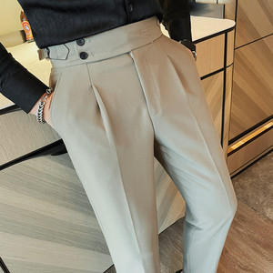 K8100-P108 西裤男士秋冬休闲裤修身潮流百搭裤子，男装西裤，电商B333