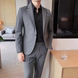 老款继续做X198-P150西装外套男士秋冬商务正装纯色百搭西服单西，男装西服套装，电商B333