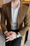 老款继续做XZ085-P208两粒单排扣西装外套男士纯色商务休闲西服，男装西服套装，电商B333
