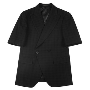 B333-TZ6101-P310 男士西服两件套九分裤修身休闲七分袖小西装图片