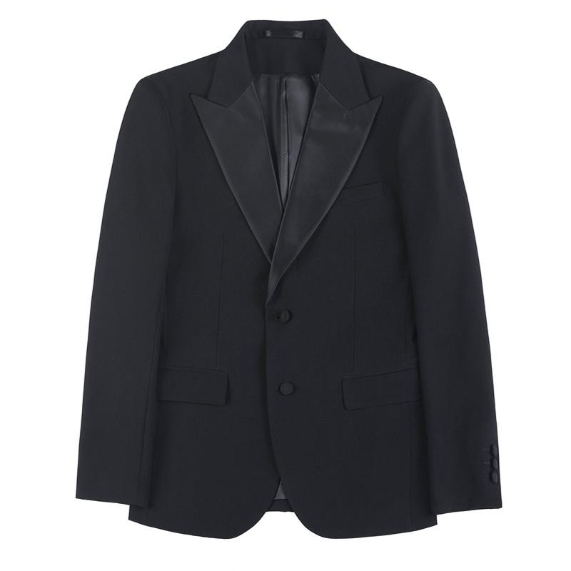 23667-P155两粒单排扣西装秋冬新款黑色长袖西服单西外套,男装西服套装,电商B333