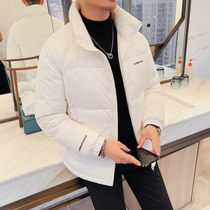 22009-P208羽绒服男士冬季新款立领外套黑色