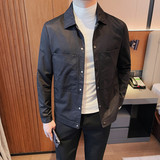 JK111-P88男士夹克外套修身翻领春秋修身休闲男装上衣大口袋，男装夹克，电商B333