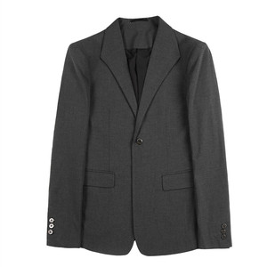 XF1037-P145 单排扣两粒扣后中开叉西装男士秋季西服外套上衣修身图片