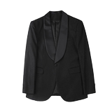 23592-P155男士秋冬新款西装外套潮流时尚休闲西服礼服黑色，男装西服套装，电商B333