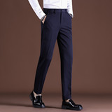 XK040-P78长裤男士秋冬新款纯色百搭休闲西裤小脚，男装西裤，电商B333