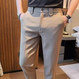 老款继续做XD921-P78九分裤男士夏季休闲裤小脚裤修身9分裤百搭，男装休闲裤，电商B333