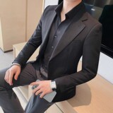 老款继续做XZ085-P208两粒单排扣西装外套男士纯色商务休闲西服，男装西服套装，电商B333