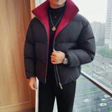 M23083-P193两面穿棉衣冬季潮流纯色双面穿棉衣外套，男装棉衣，电商B333