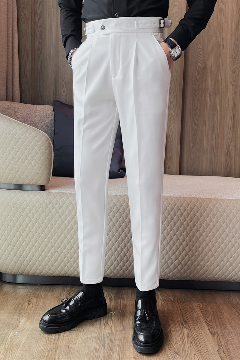 XK5522-P88西裤男士秋冬新款纯色百搭长裤子商务休闲裤子,男装西裤,电商B333