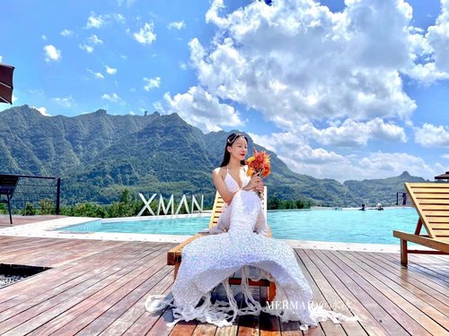 爆款游泳天使摄影美人鱼尾巴