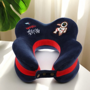 U型枕记忆棉加高加厚护颈枕成人办公室午睡枕飞机旅行便携颈椎枕