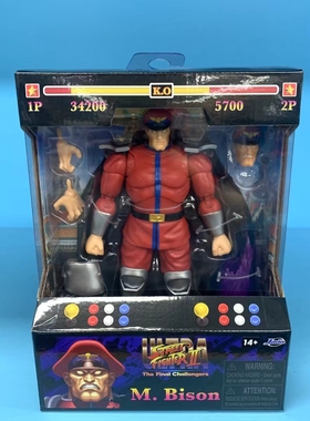 街霸人偶1/12手办长臂达尔西姆 春丽 警察维嘉 肯 隆游戏角色怀旧