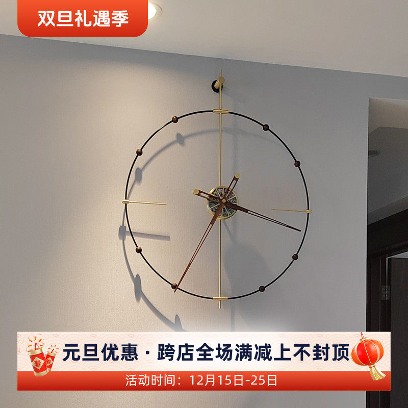 北欧家用餐厅创意潮流艺术挂钟表