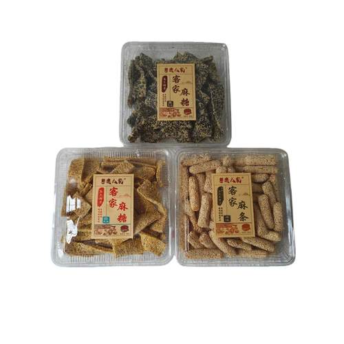 麻糖麻条手工特产粤澳人家黑芝麻
