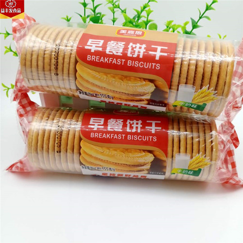 美嘉思下午茶点心牛奶味早餐饼干