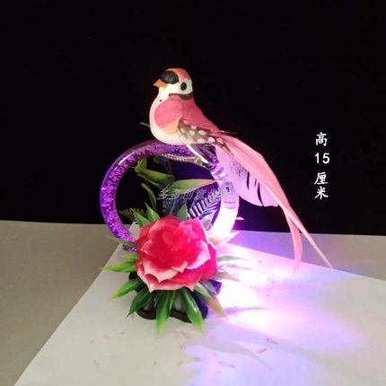 酒店菜品摆盘装饰刺身冷菜盘饰点缀花草意境菜围边创意盘饰小摆件