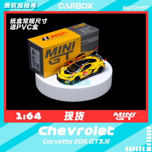 [CarBox] MINIGT 1:64 雪佛兰 科尔维特 Z06 GT3.R #4 #1197