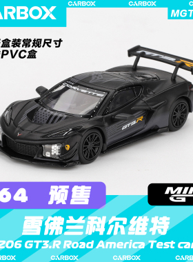 [CarBox] MINIGT 1:64 雪佛兰科尔维特 Z06 GT3.R #1186