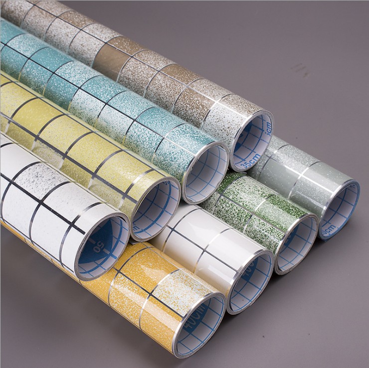 马赛克卫生间瓷砖pvc防油贴纸