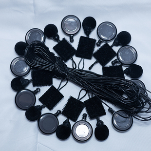 变脸机关粘扣托线回力器道具演出双面黑色变脸道具机关