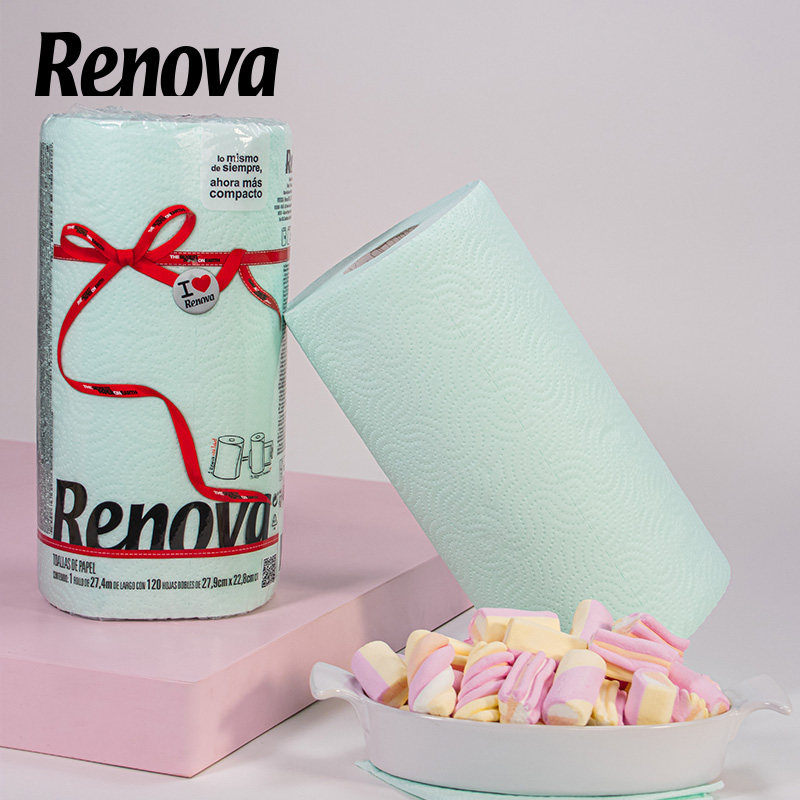 葡萄牙进口Renova彩色厨房纸巾