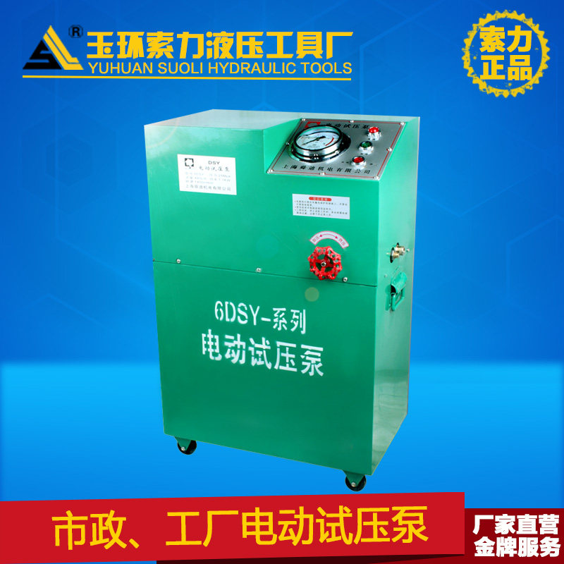 市政化工工程6DSY电动试压泵 管道试压泵测压泵 电动打压机打压泵