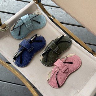 眼镜包便携ins眼镜盒抗压太阳墨镜收纳袋男女近视眼镜保护套挂脖